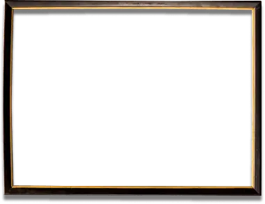 Vertical black picture frame